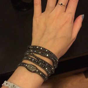 Chan Luu precious stone wrap bracelet